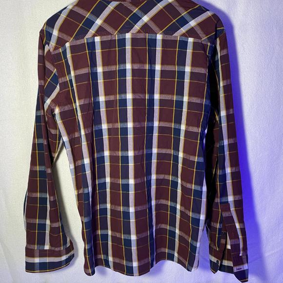 Levis - Men - Button Down Shirt - Plaid - Medium - - Picture 4 of 9